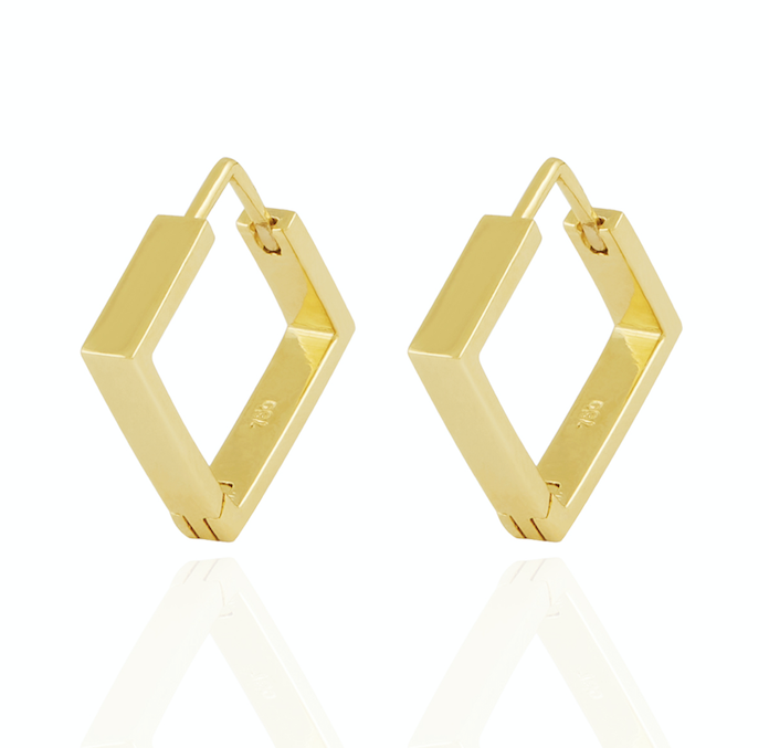 Chunky hot sale square earrings