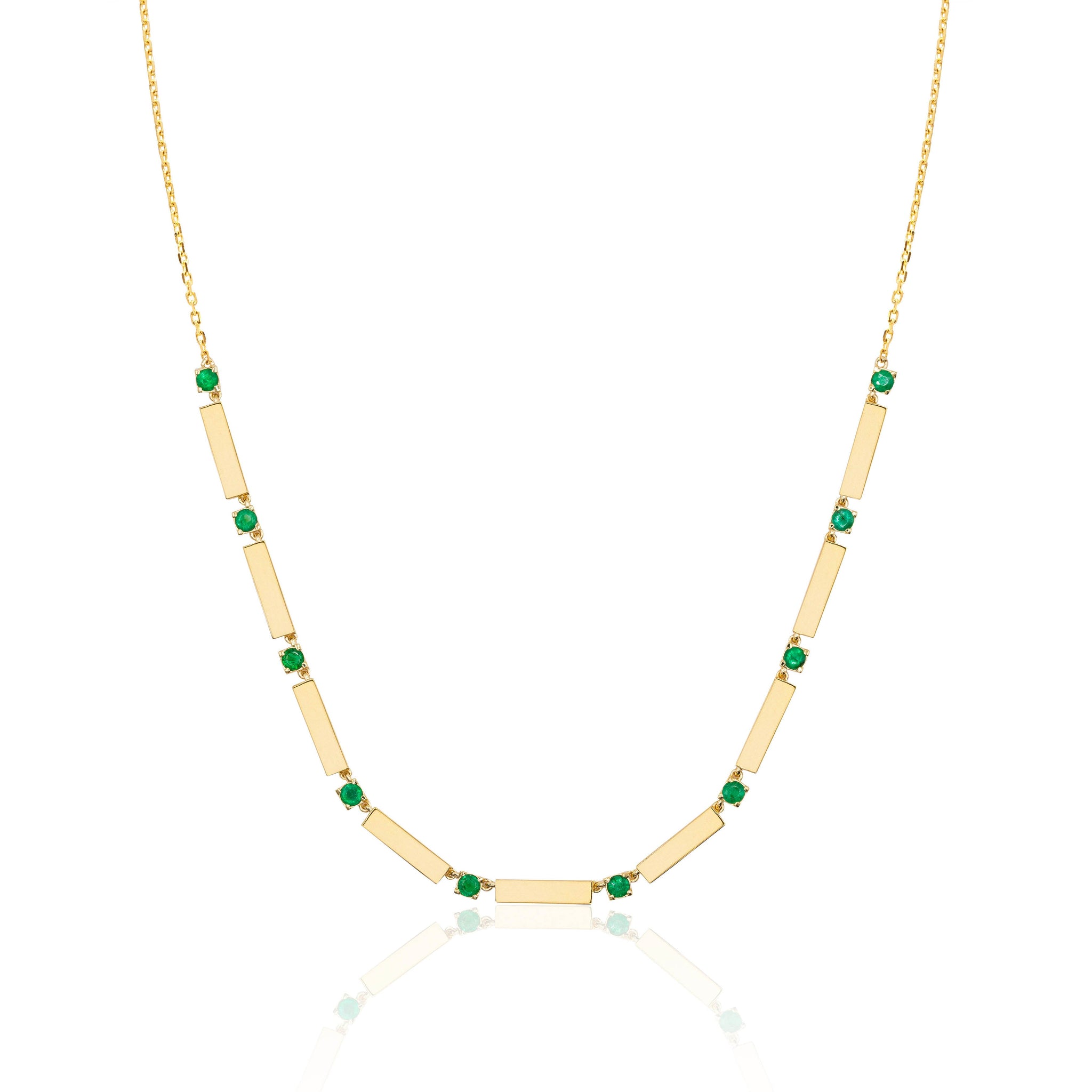 Ember Emerald Necklace