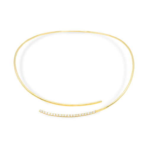 Genesia Twist Necklace - Lab Grown Diamonds