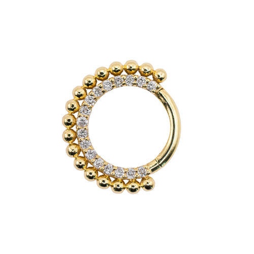 Bubbly Diamond Earring (Single)