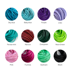 set of bracelet colours