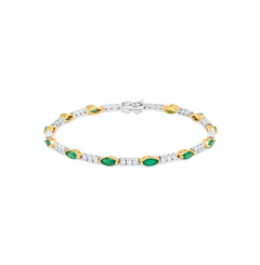 Emerald Aura Bracelet