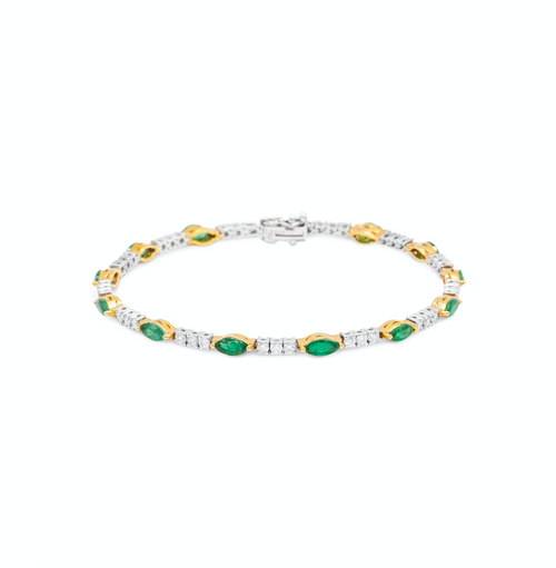 Emerald Aura Bracelet