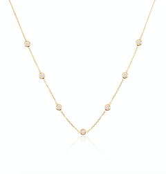 Orbit Necklace (7 Diamonds)