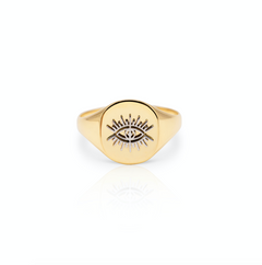 Third Eye Coin Ring