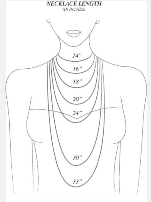 Horoscope Necklace Length